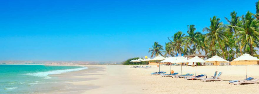 Strand von Salalah im Oman
