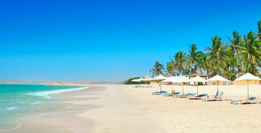 Strand von Salalah im Oman