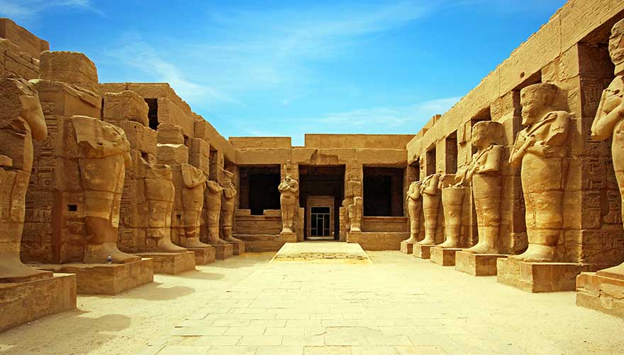 Karnak Tempel in Ägypten