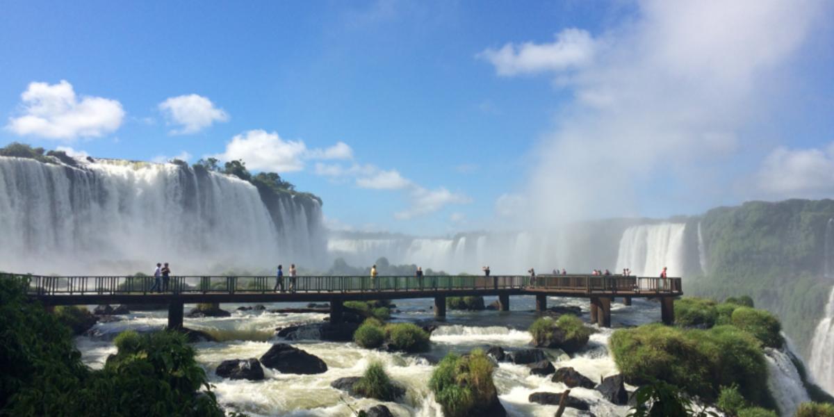 Wasserfall Brasilien