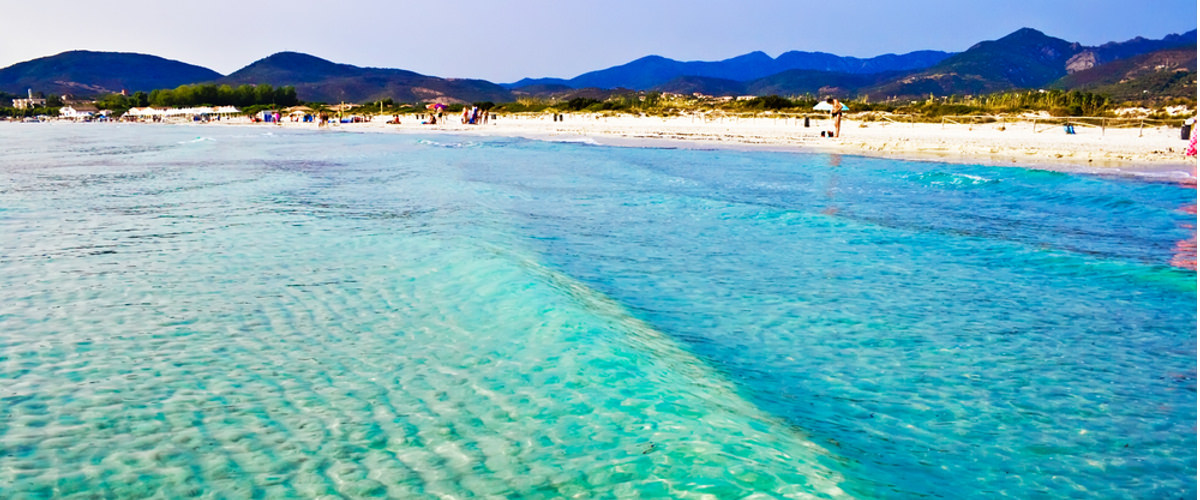 Strand Cinta auf Sardinien