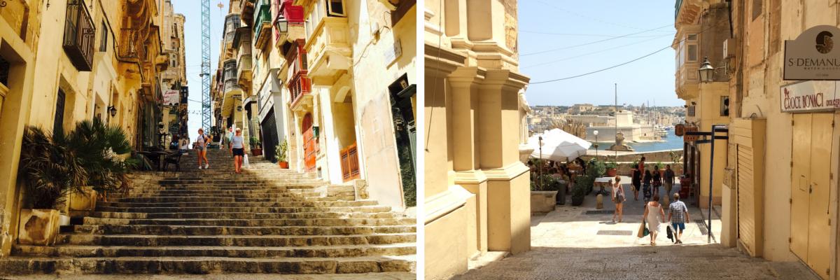 Die Gassen von Valletta
