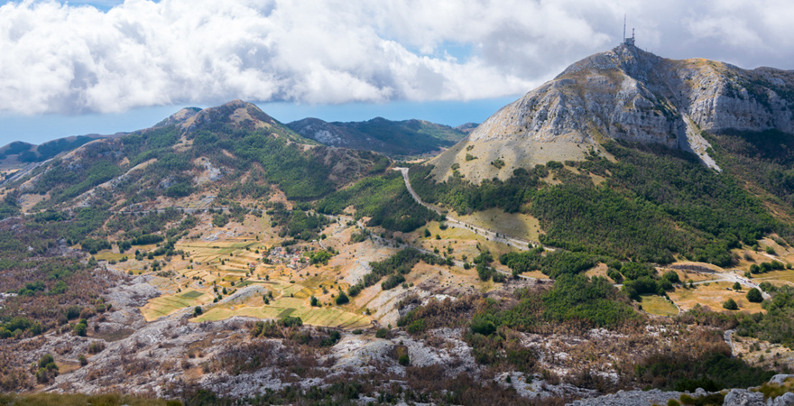 Panorama im Nationalpark Lovcen