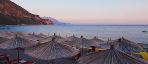 Der Strand Jaz in Montenegro