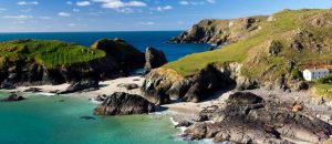 Cornwall's raue Küsten mit atemberaubenden Stränden