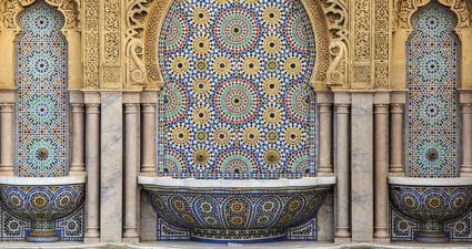 typische Ornamente und Muster Marokko