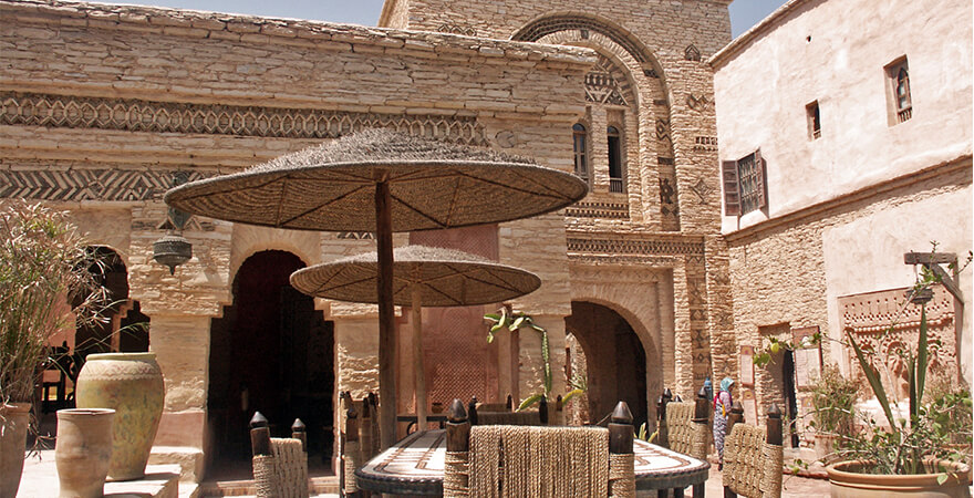 Die Ruinen der Kasbah in Agadir