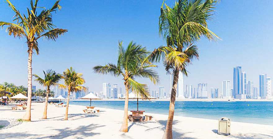 Al Mamzar Beach Park in Dubai