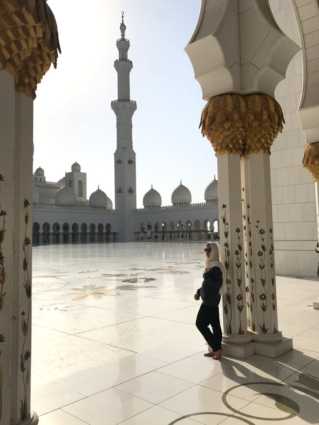 Große Mosche in Abu Dhabi
