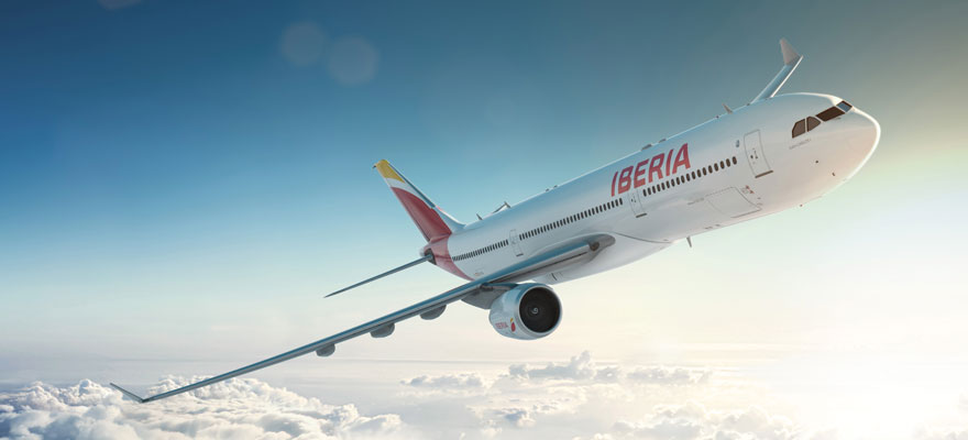 Flugzeug Iberia