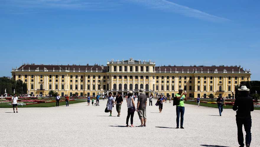 Schloss schönbrunn in Wien