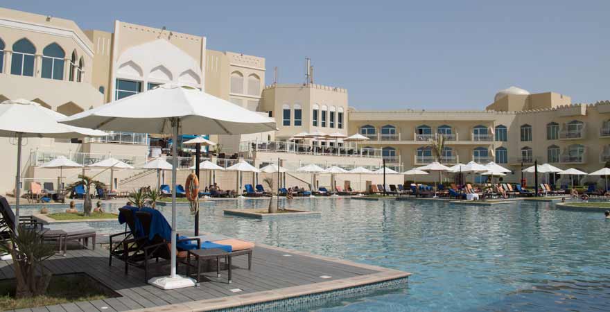 Pool im Kairaba Mirbat Resort