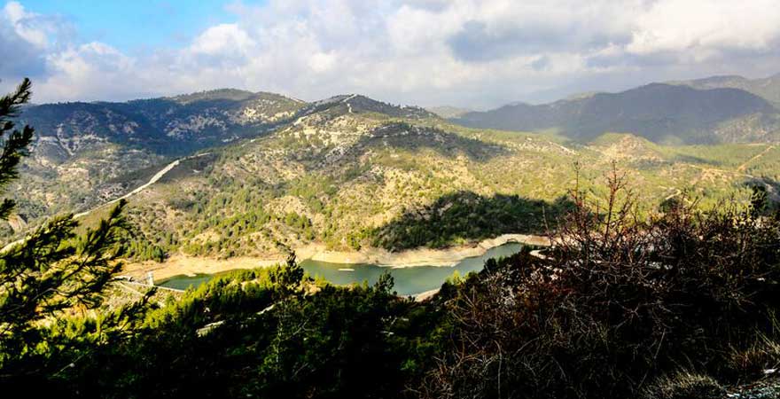 Troodos Gebirge auf Zypern