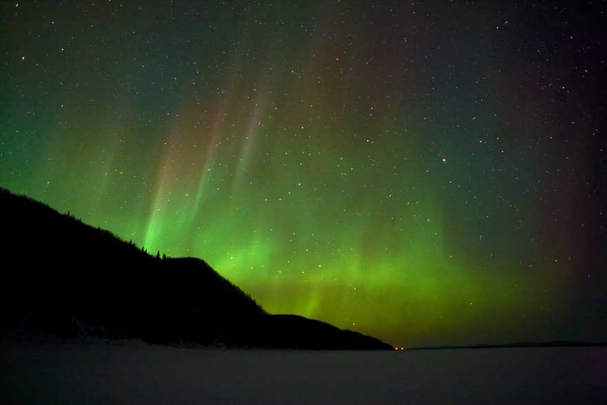 Polarlichter in Alaska