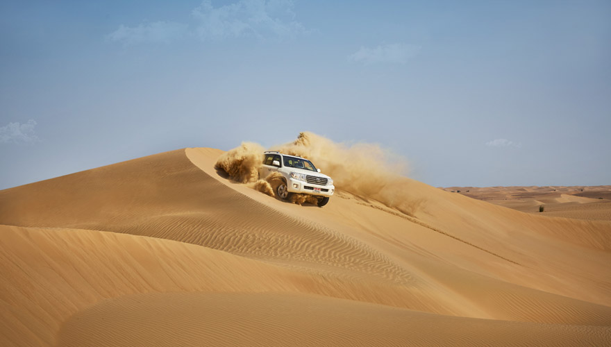 Dune Bashing in Abu Dhabi