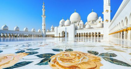 Scheich Zaydid Moschee in Abu Dhabi