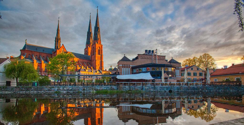 Kathedrale von Uppsala in Schweden