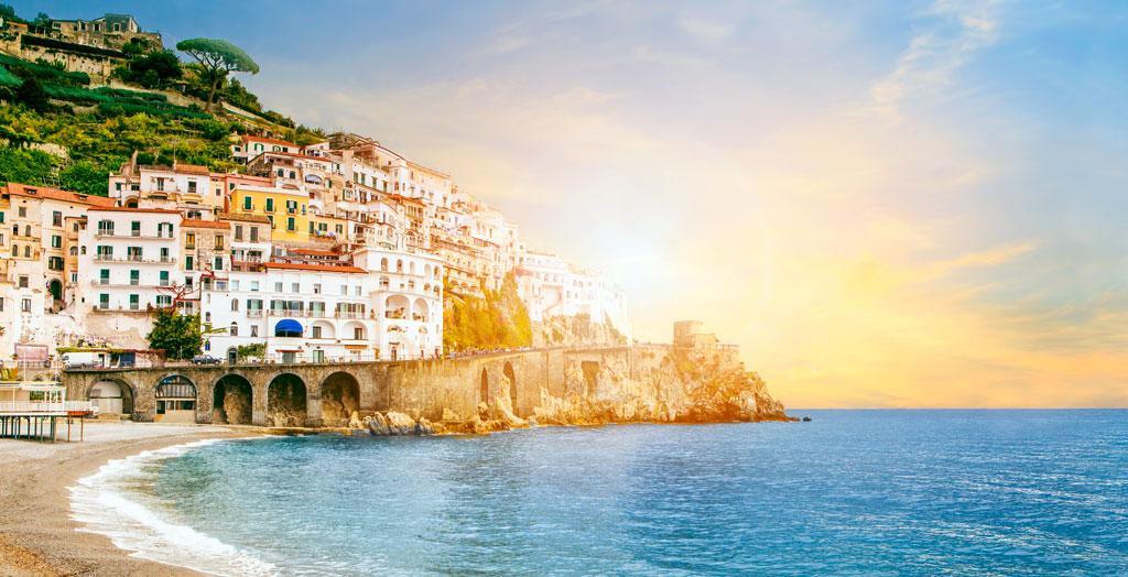 Amalfi Küste in der Region Kampanien, Italien