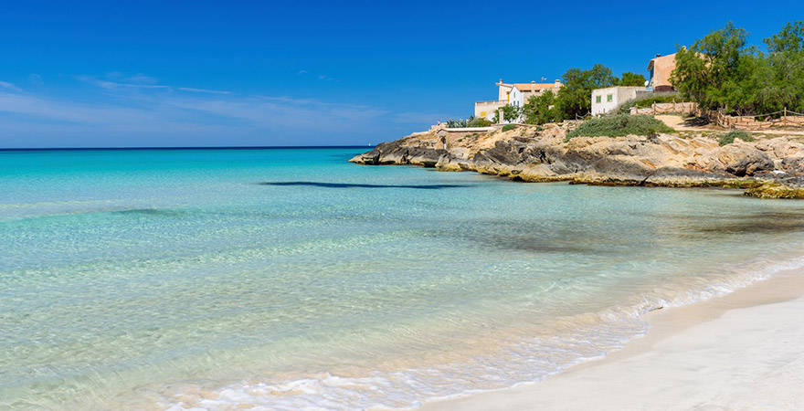 Strand Es Trenc auf Mallorca