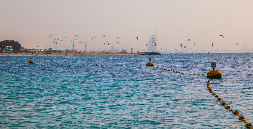 Kitesurfen in Dubai
