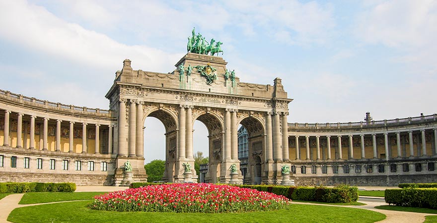 Jubelpark und Triumphbogen in Brüssel