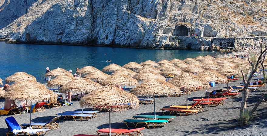 Vulkansand Reiseblog Santorini und Charme| Strände: FTI