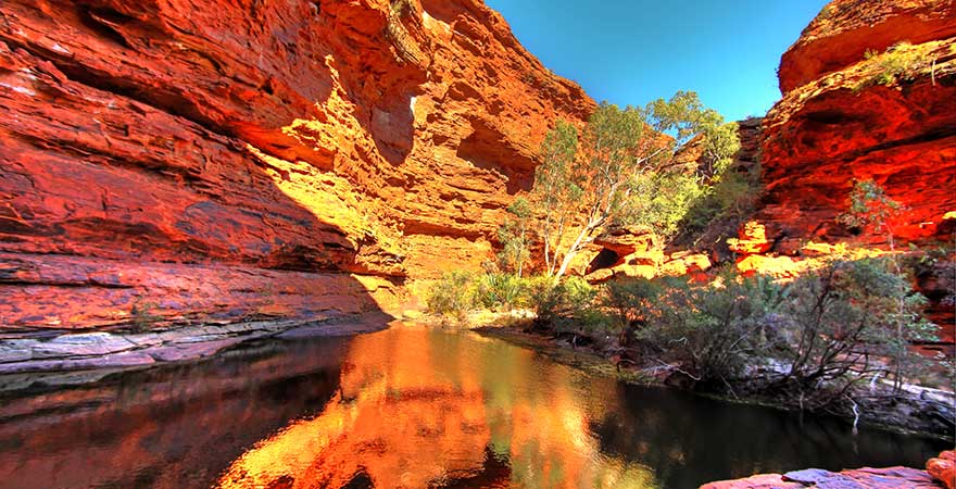 Kings Canyon im Watarrka-Nationalpark in Australien