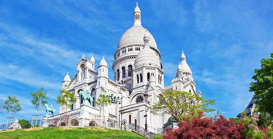 Basilika Sacré-Cœur de Montmartre in Paris