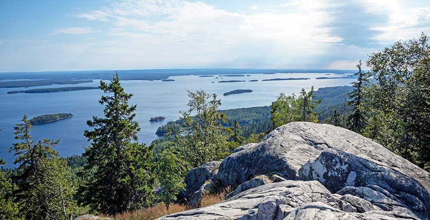 Pielinen-See in Nordkarelien in Finnland