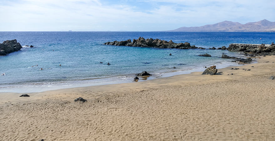 Playa Chica in Puerto del Carmen auf Lanzarote