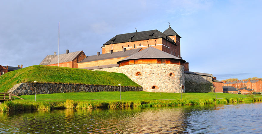 Burg in Hämeenlinna in Finnland