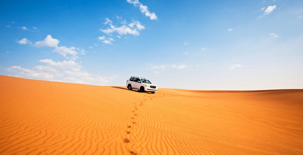Jeep Safari in der Wüste