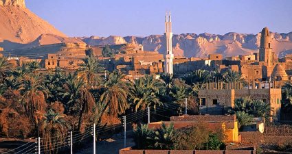 Al Qasr in der Dakla-Oase in Ägypten