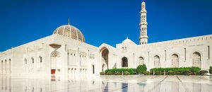 Große Sultan-Qabus-Moschee in Muscat im Oman