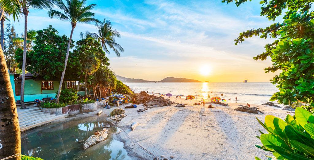 Patong Beach in Phuket, Thailand