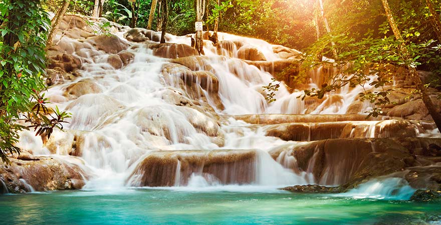 Dunn's River Falls in Jamaika