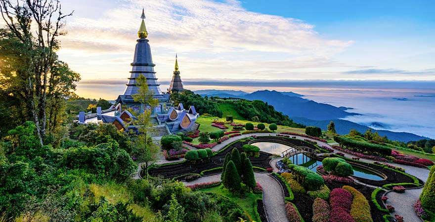 Alte Königsstadt Chiang Mai, Thailand