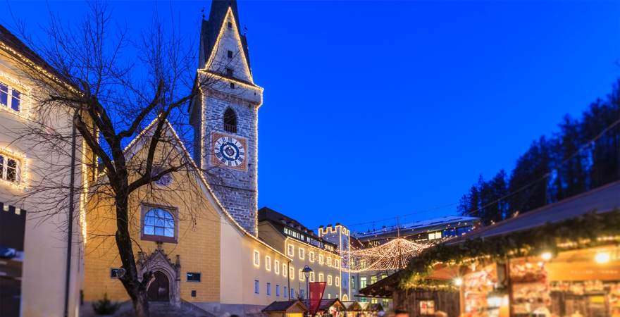 Bruneck im weihnachtlichen Lichterzauber