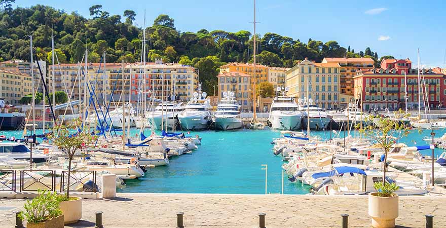 Hafen von Nizza, Frankreich