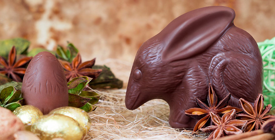 Australisches Easter Bilby aus Schokolade