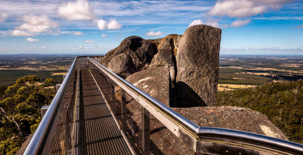 Granite Skywalk im Porongurup Nationalpark, Western Australia!