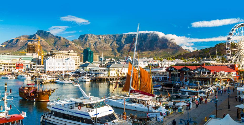 Victoria & Alfred Waterfront in Kapstadt, Südafrika