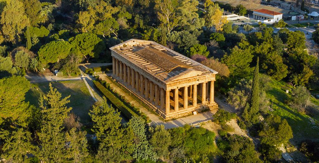 Tempel des Hephaistos in Athen, Griechenland