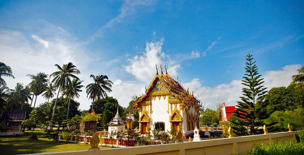 Buddhistischer Tempel Wat Maduea Wan auf der Insel Koh Phangan, Thailand
