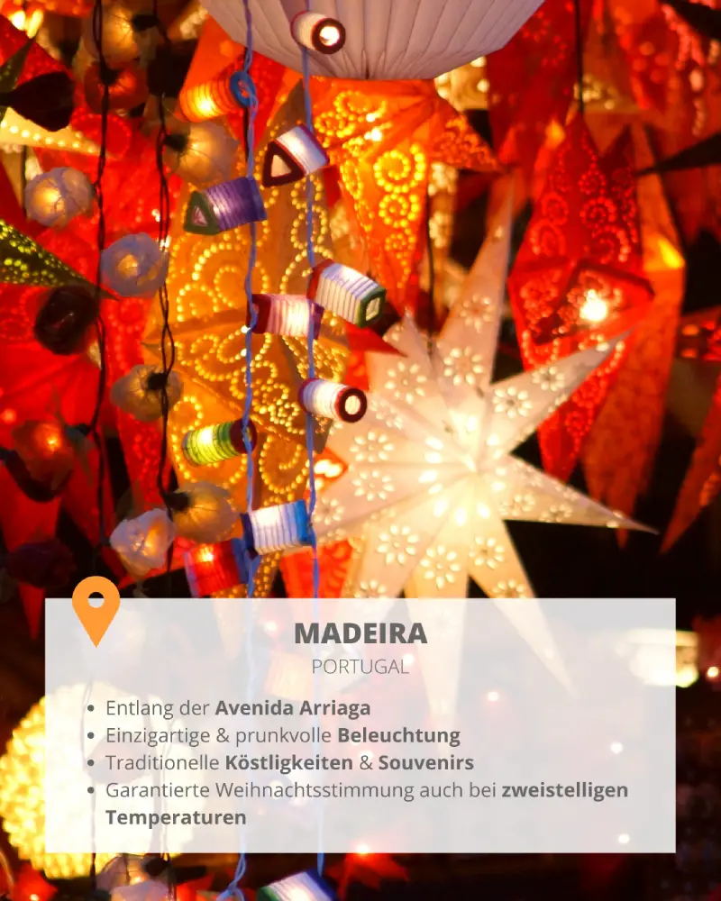Weihnachtsmarkt Madeira
