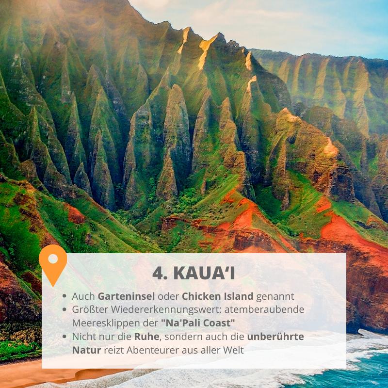 Inselguide Kauai, Hawaii, USA