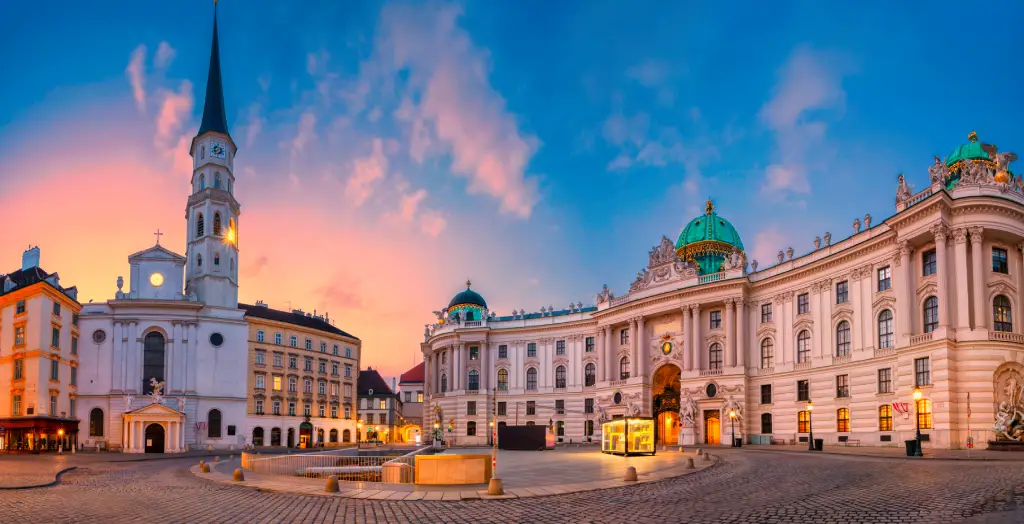 St. Michael’s Platz in Wien, Österreich