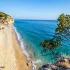 Strand von Gjipe Beach in Albanien