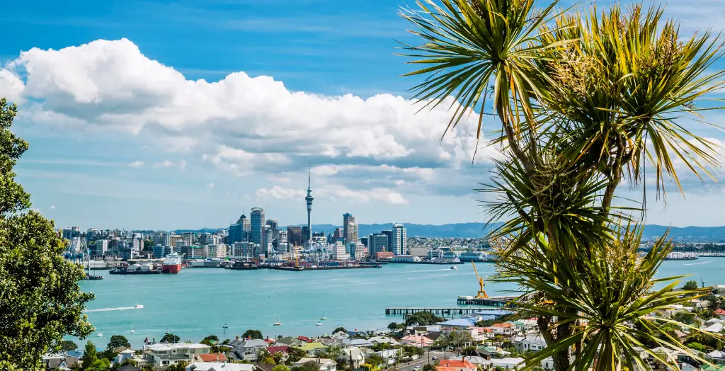 Devonport, ein Vorort am Hafen von Auckland, Neuseeland
