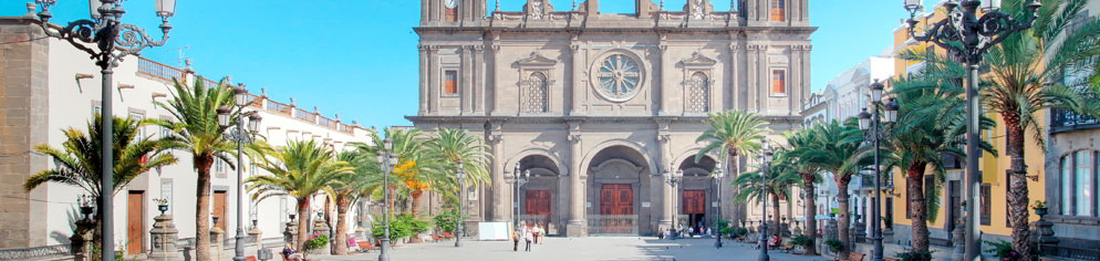 Die Kathedrale von Santa Ana in Las Palmas